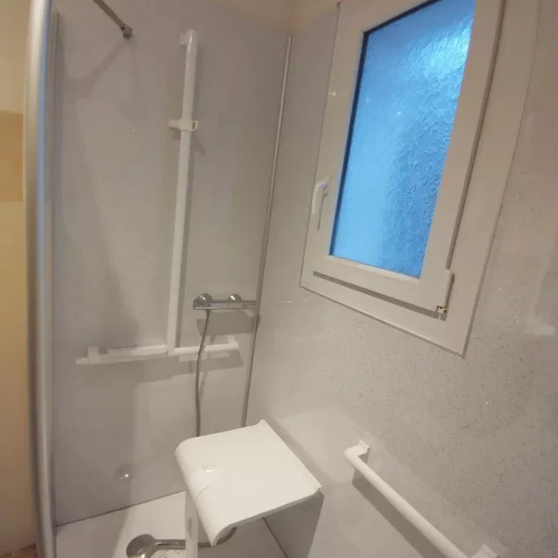 remplacement baignoir par une douche